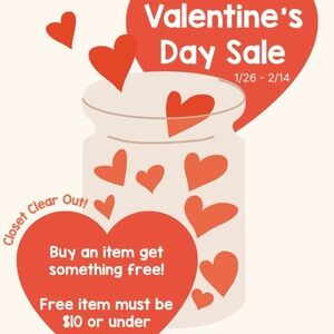 Valentine's Day Sale 🏷️